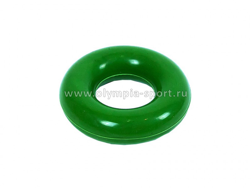 Эспандер -кольцо кистевой взрослый (30кг) зеленый