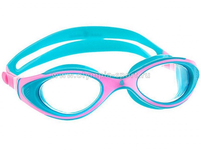 Очки для плавания Mad Wave Automatic Junior Flame Pink/Blue