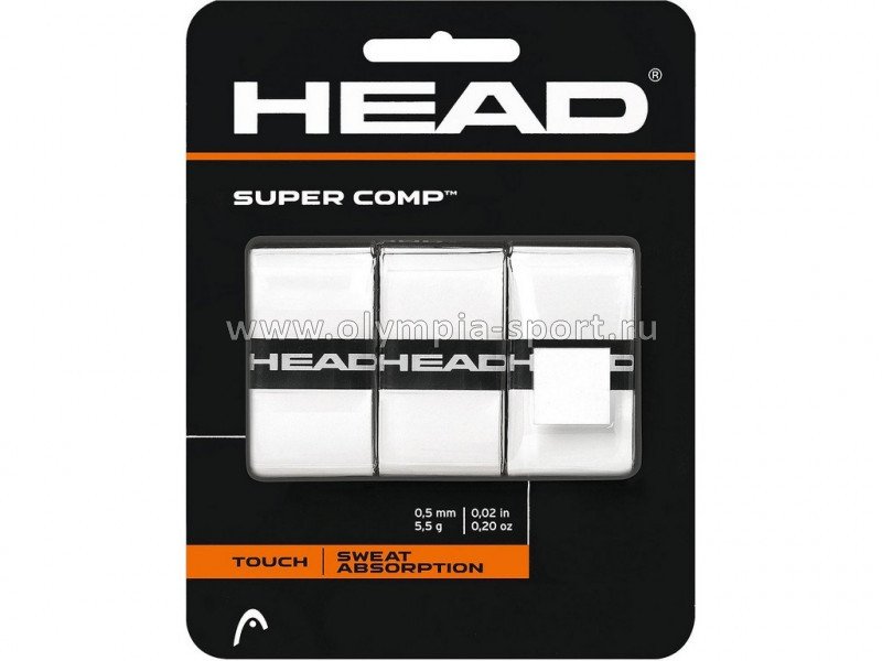 Намотки тонкие Head Super Comp (белый) 285088