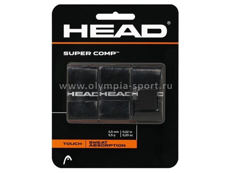 Намотки тонкие Head Super Comp (черн) 285088