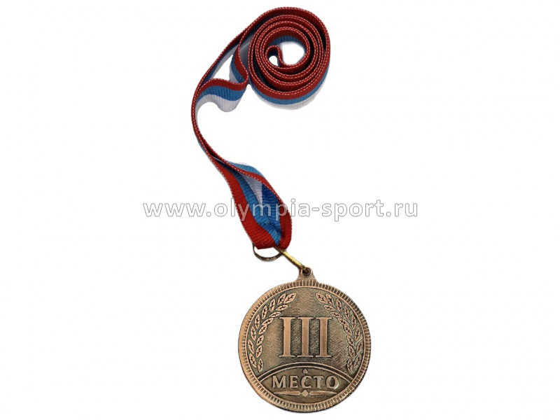 Комплект (медаль MD Rus.523 AB, лента V2_W/BL/RD)