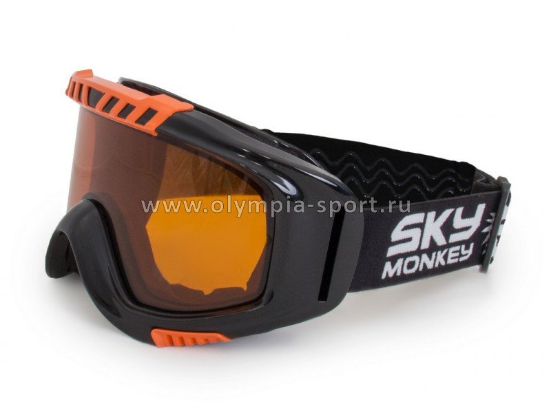 Очки горнолыжные Sky Monkey SR22 OR (VSE08) черный N/S