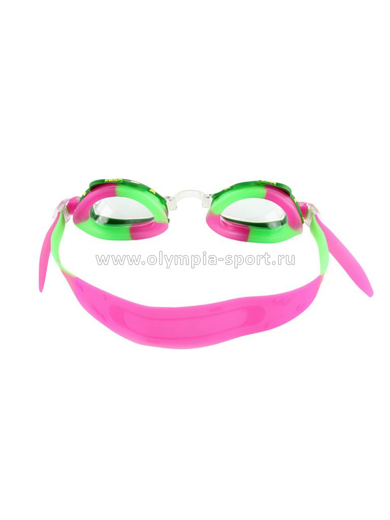 Очки для плавания Larsen DR-G1721 Лягушонок детские (4-6 лет)