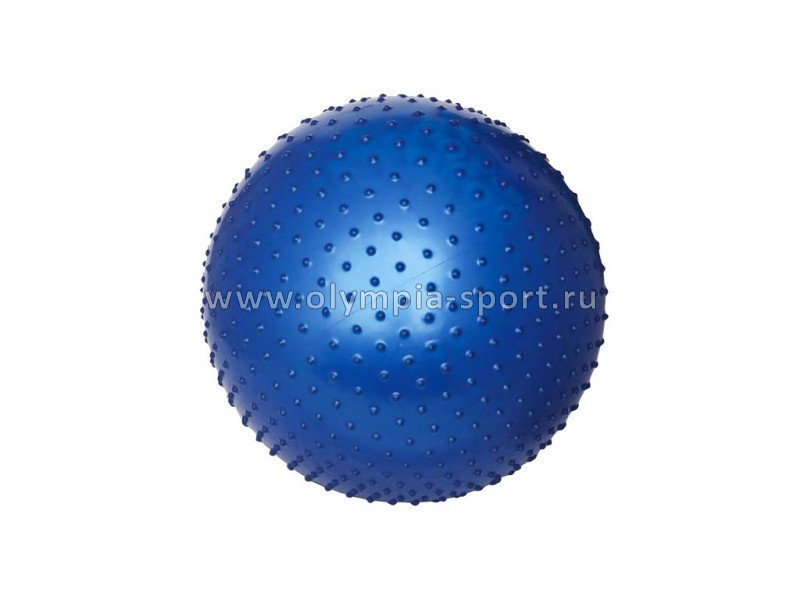 Мяч массажный Tempus 65см (26") 1350г арт.LGB-1553 (цв.синий)