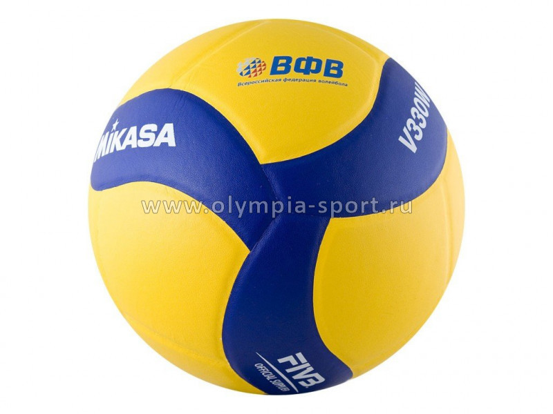 Мяч волейбольный MIKASA V330W р.5 офиц. параметры FIVB