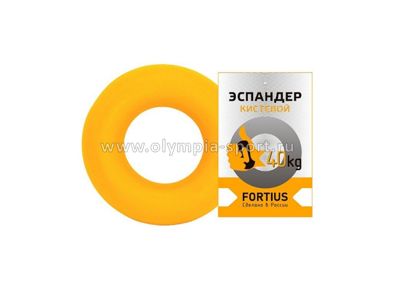 Эспандер кистевой Fortius 40кг (желтый)