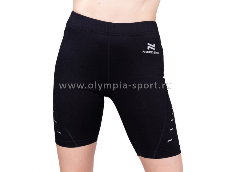 Шорты обтягивающие Nordski Run Black W NSW182100
