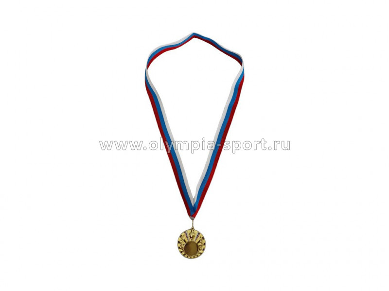Комплект (медаль MD Rus.505 G, лента V2_W/BL/RD)