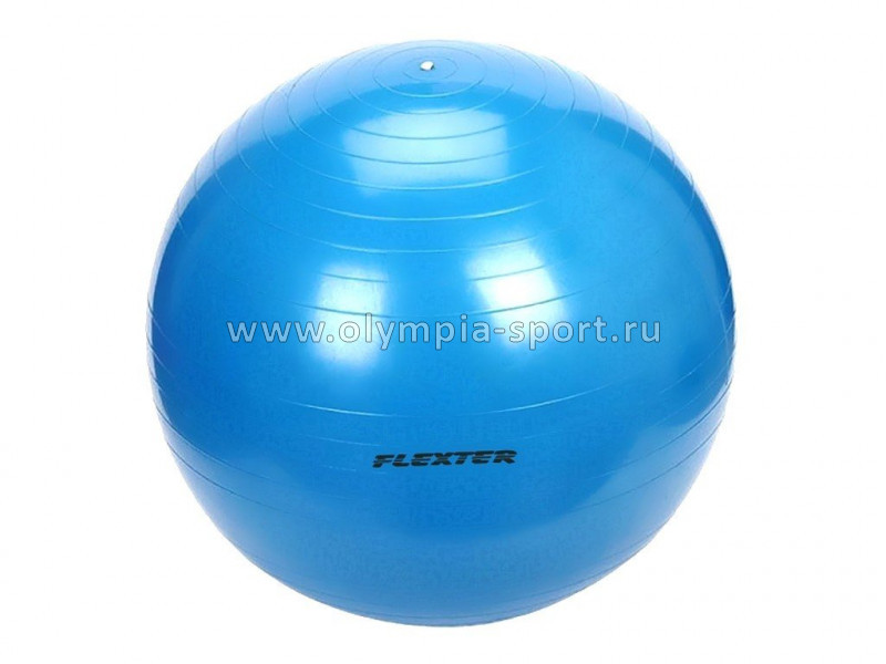 Мяч гимнастический FLEXTER синий 65см