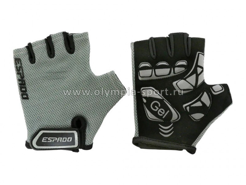 Перчатки для фитнеса Espado ESD004 цв.серый