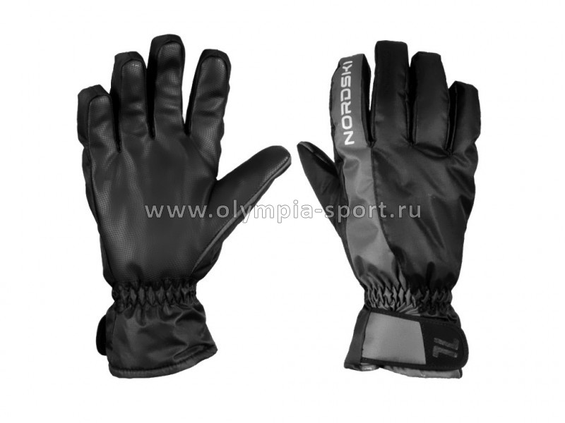 Перчатки Nordski Arctic Black/Grey Membrane V251201