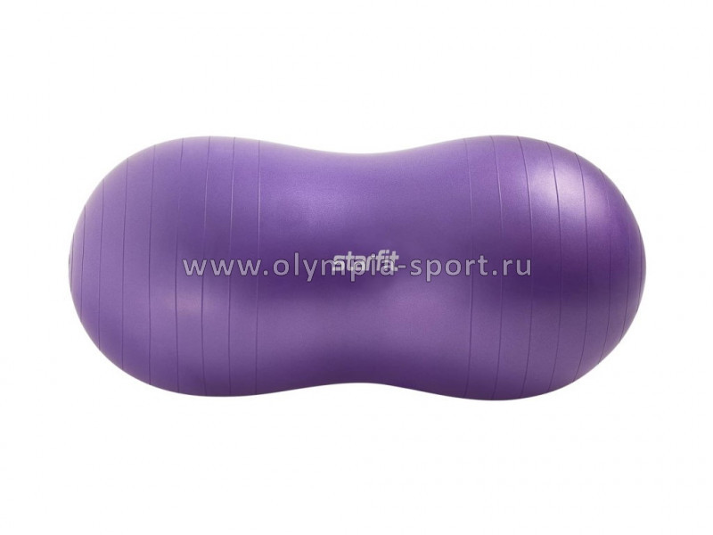 Мяч гимнастический Starfit GB-803 50х100см, фиолетовый арахис