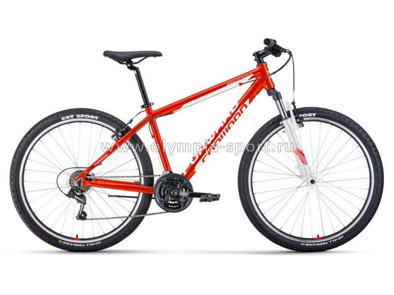 Велосипед Forward APACHE 27.5 1.0 Classic (27,5" 21ск рост 15") красный/белый