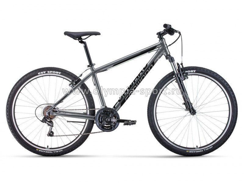 Велосипед Forward APACHE 27.5 1.0 Classic (27,5" 21ск рост 19") серый/черный