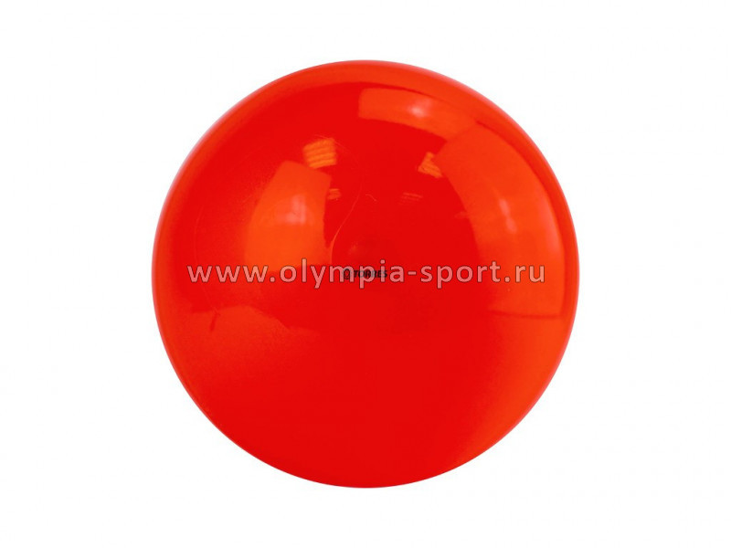Мяч для художественной гимнастики Torres д.15см, ПВХ, оранжевый