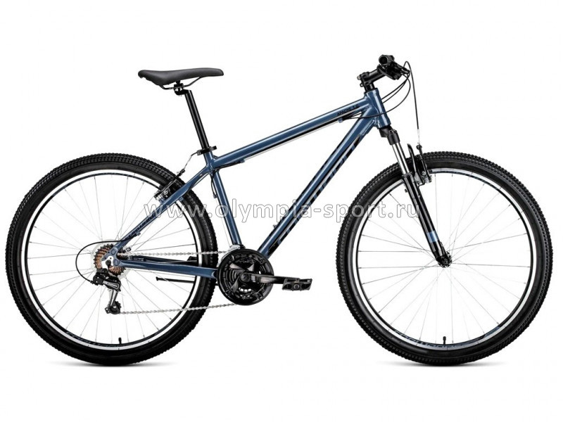 Велосипед Forward APACHE 27.5 1.0 Classic (27,5" 21ск рост 15") серый/черный