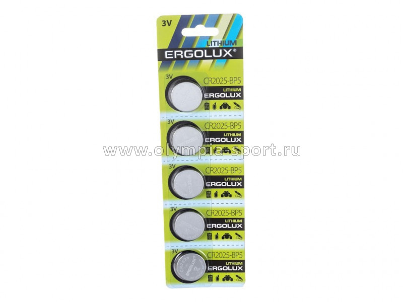 Батарейка Ergolux CR2025
