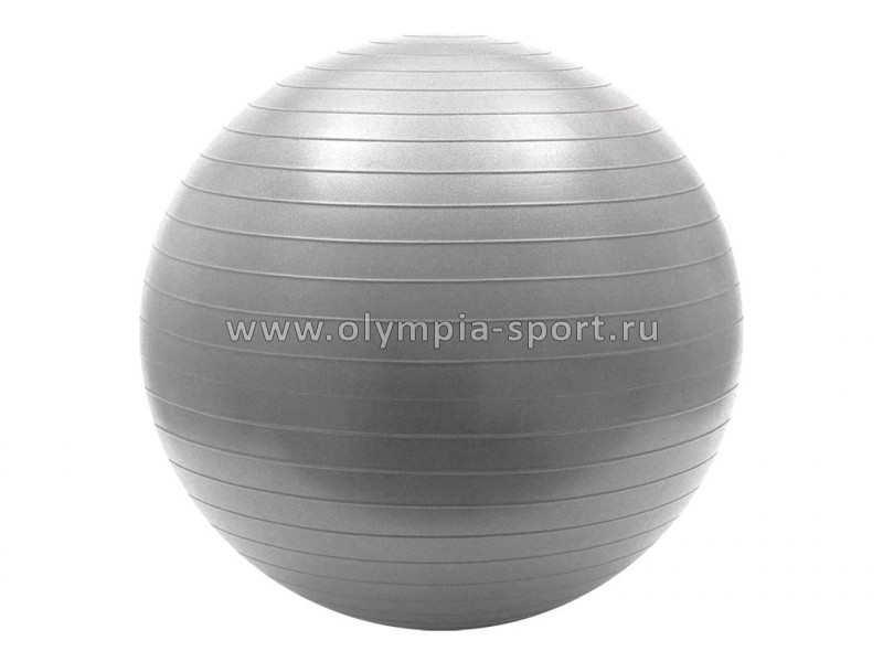Мяч гимнастический FBA-55-6 45см (серый)