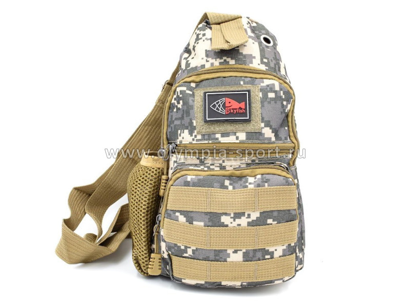 Сумка через плечо нагрудная для охоты и рыбалки