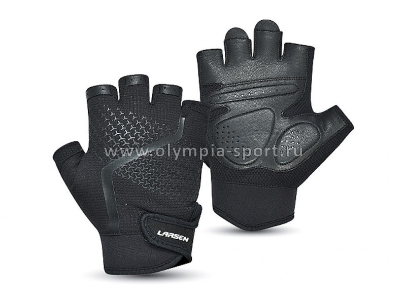 Перчатки для фитнеса Larsen 02-22 Black