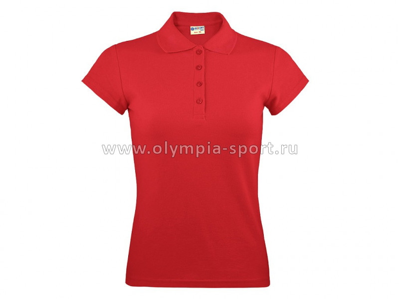 RedFort рубашка-поло женская красная р.XXL (52)