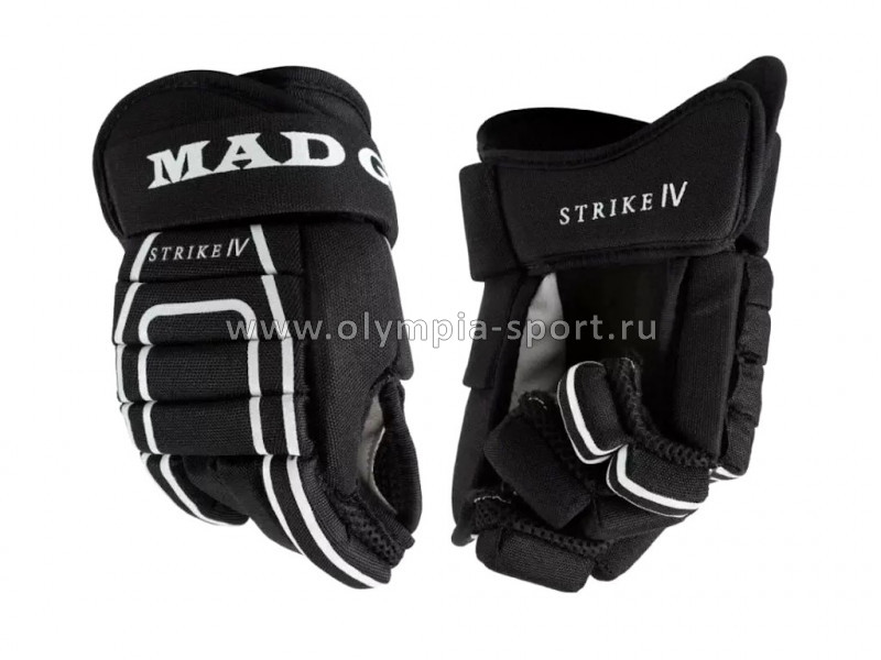 Перчатки хоккейные MAD GUY Strike IV SR