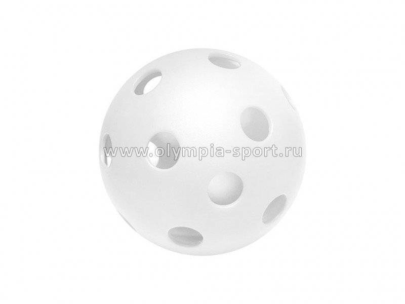 Мяч для флорбола F7322 (Белый)