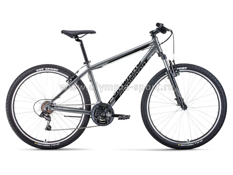 Велосипед Forward APACHE 27.5 1.0 Classic (27,5" 21ск рост 17") серый/черный