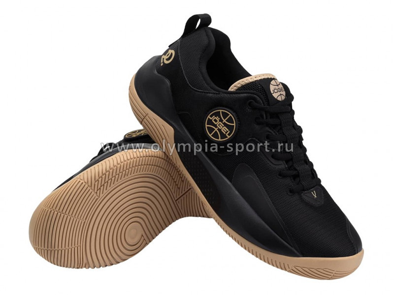 Кроссовки баскетбольные Jögel Launch LOW Black/gold