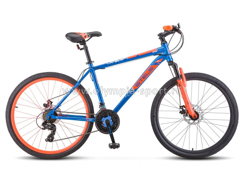 Велосипед Stels Navigator-500 MD 26" (18" 21ск синий/красный)