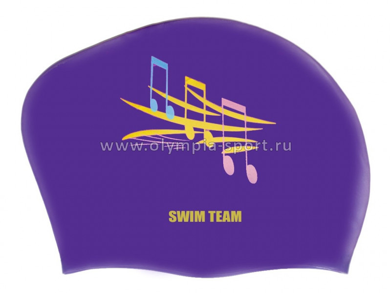 Шапочка для плавания Swim Team KW-N, для длинных волос