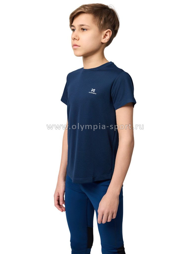 Футболка Nordski Jr. Run Dark Blue NSJ419711