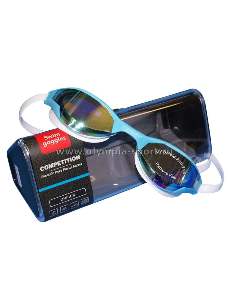 Очки для плавания CONQUEST BL1027M (Голубой)