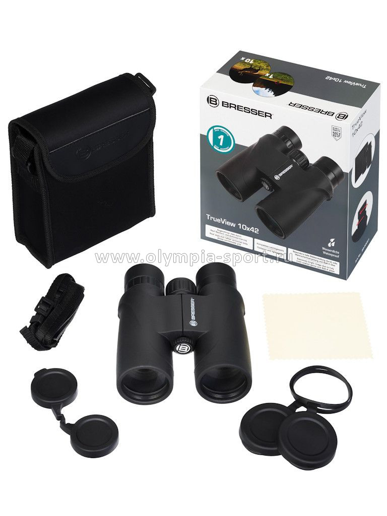 Бинокль Bresser TrueView 10x42