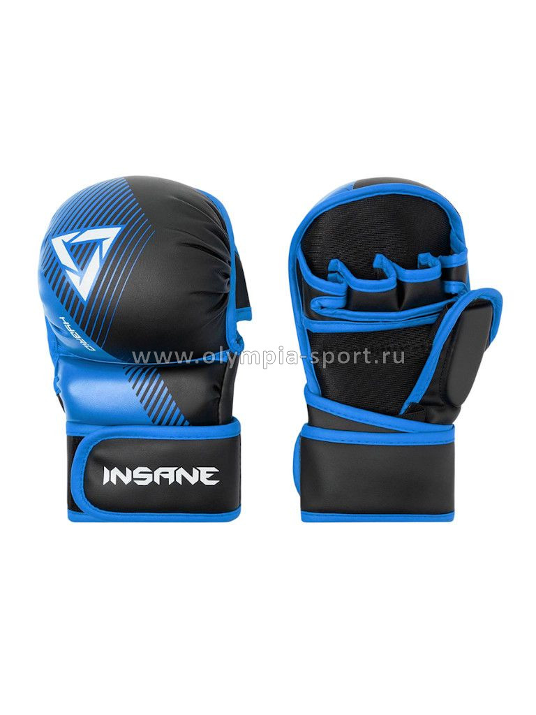 Перчатки MMA INSANE HYBRID IN24-MG200, синий