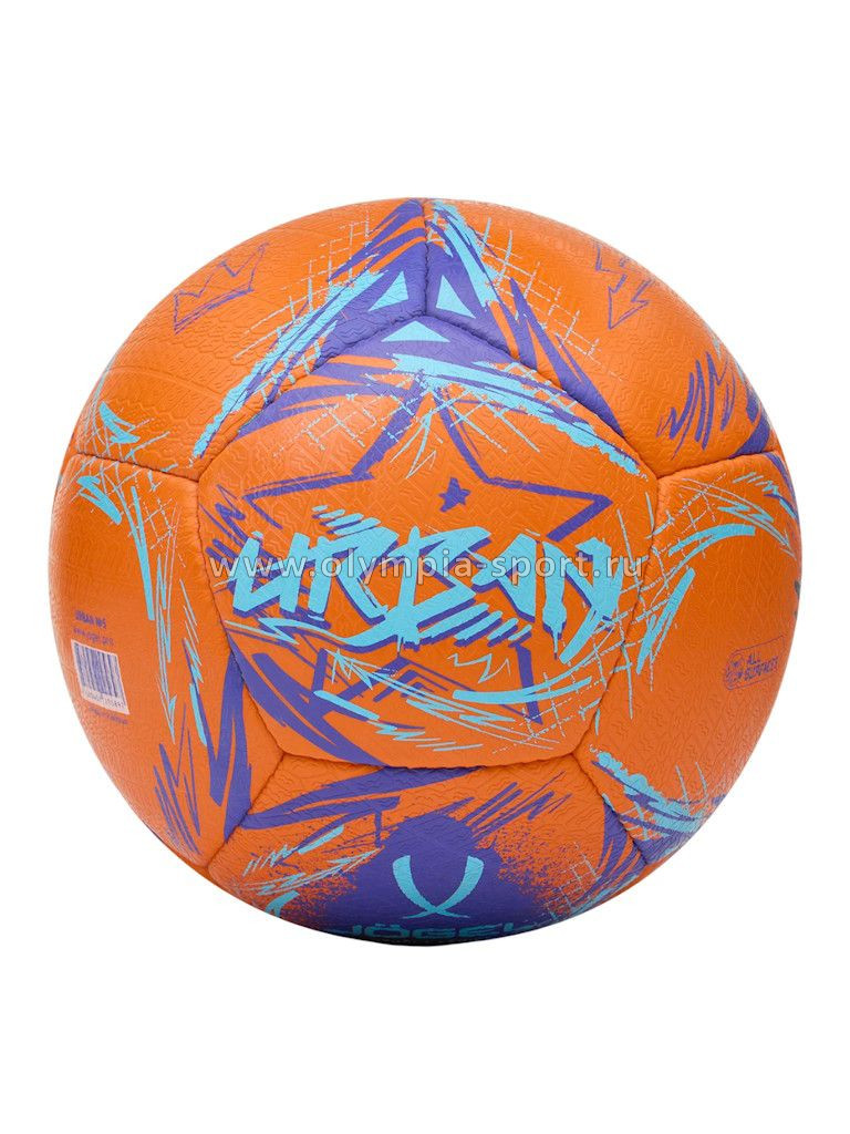 Мяч футбольный Jögel Urban №5, оранжевый (BC25)