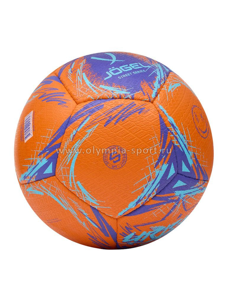 Мяч футбольный Jögel Urban №5, оранжевый (BC25)