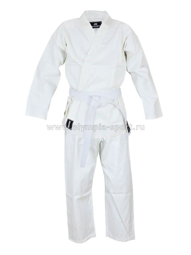 Кимоно для карате BoyBo, белый (00/120)