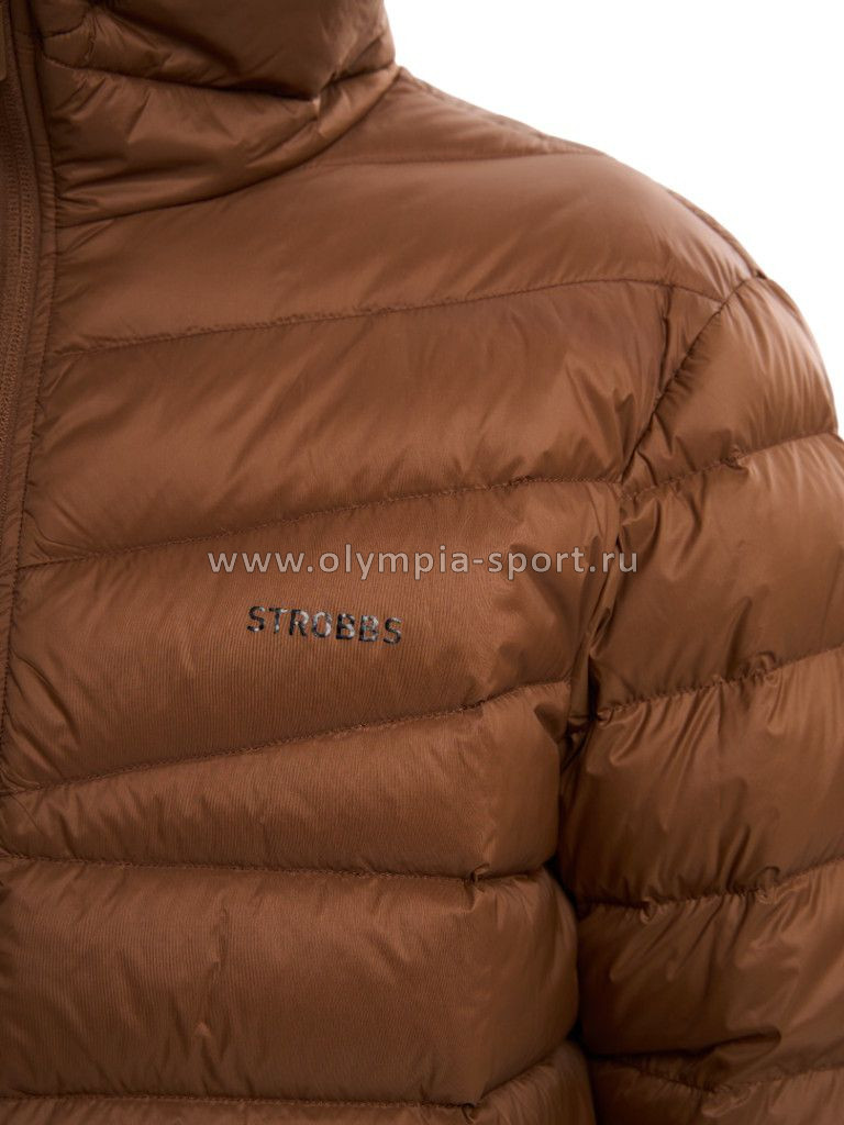 Пуховик мужской Strobbs E2445-7, коричневый