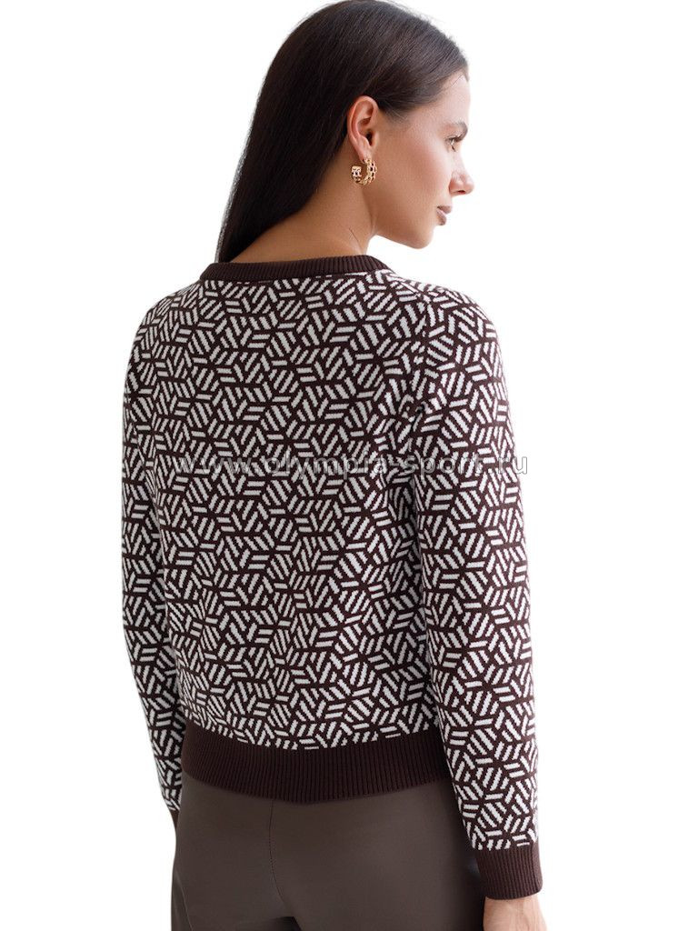 Кардиган женский D31.150 кофейный