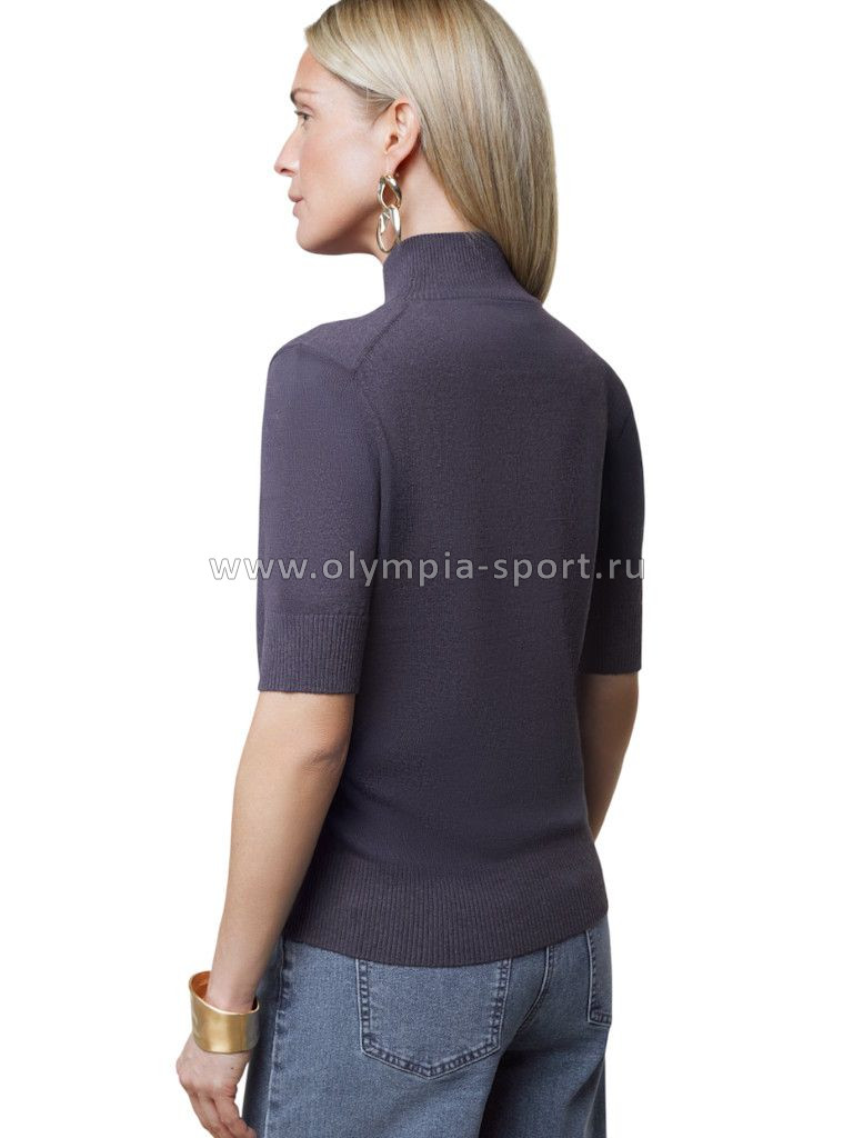 Свитер женский D34.201 серый меланж