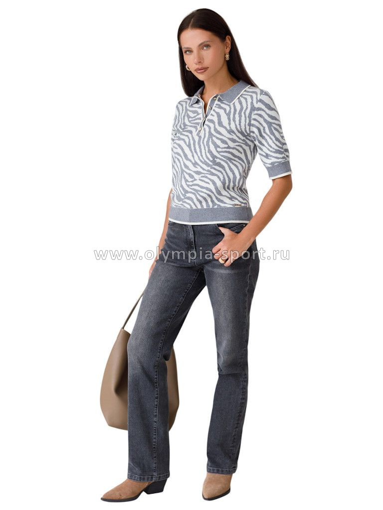 Джемпер женский D39.361 серый