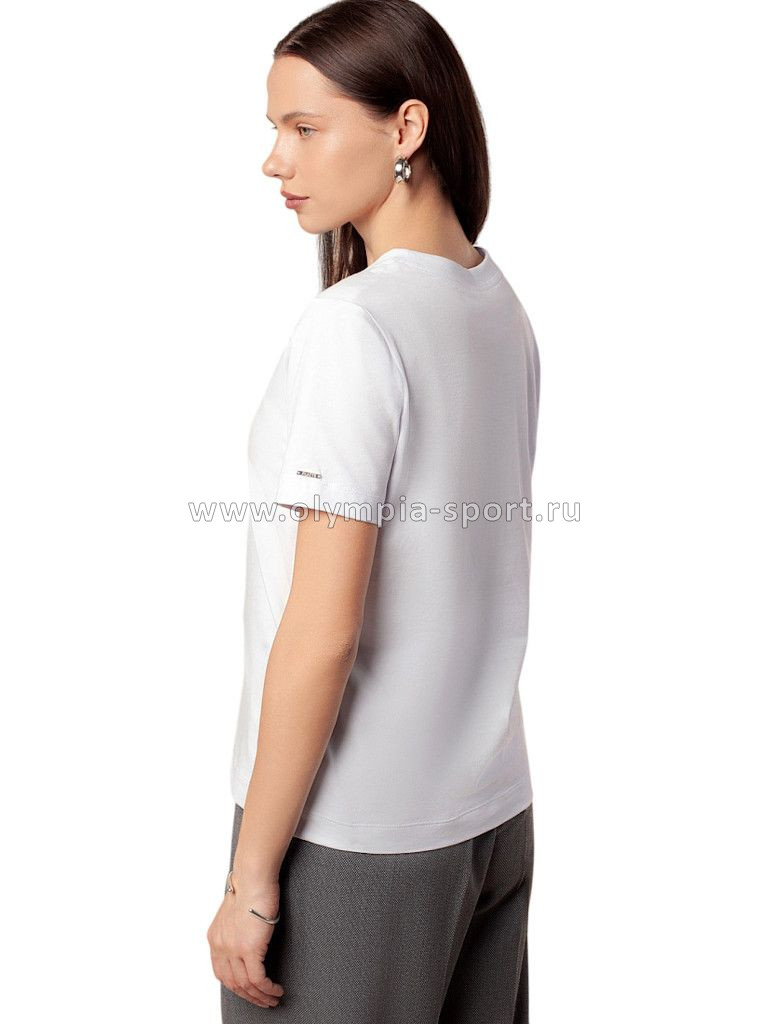 Футболка женская D49.110 белый_own story