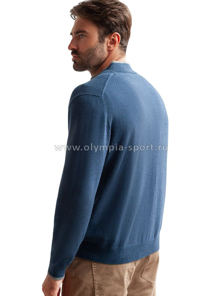 Кардиган мужской U31.000 светло-синий меланж