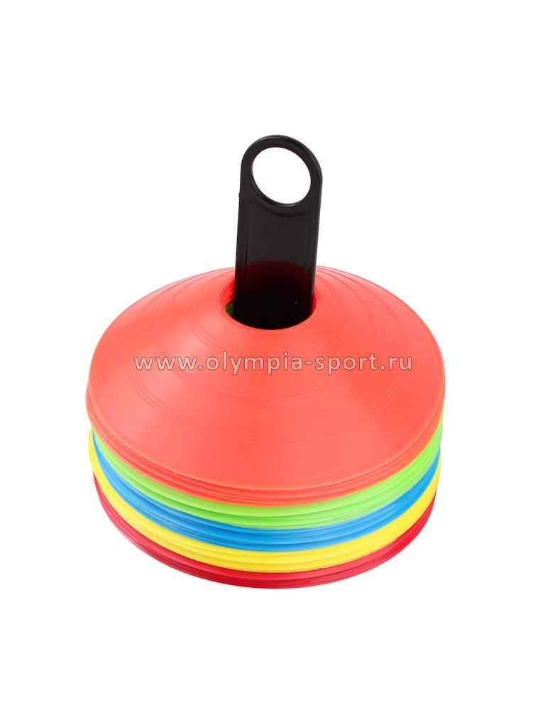 Фишки разметочные Start Up ECE029 (50шт - 5цветов) Ø18см