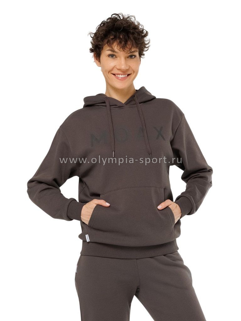 Толстовка (худи) унисекс Moax Logo Terry MX214542