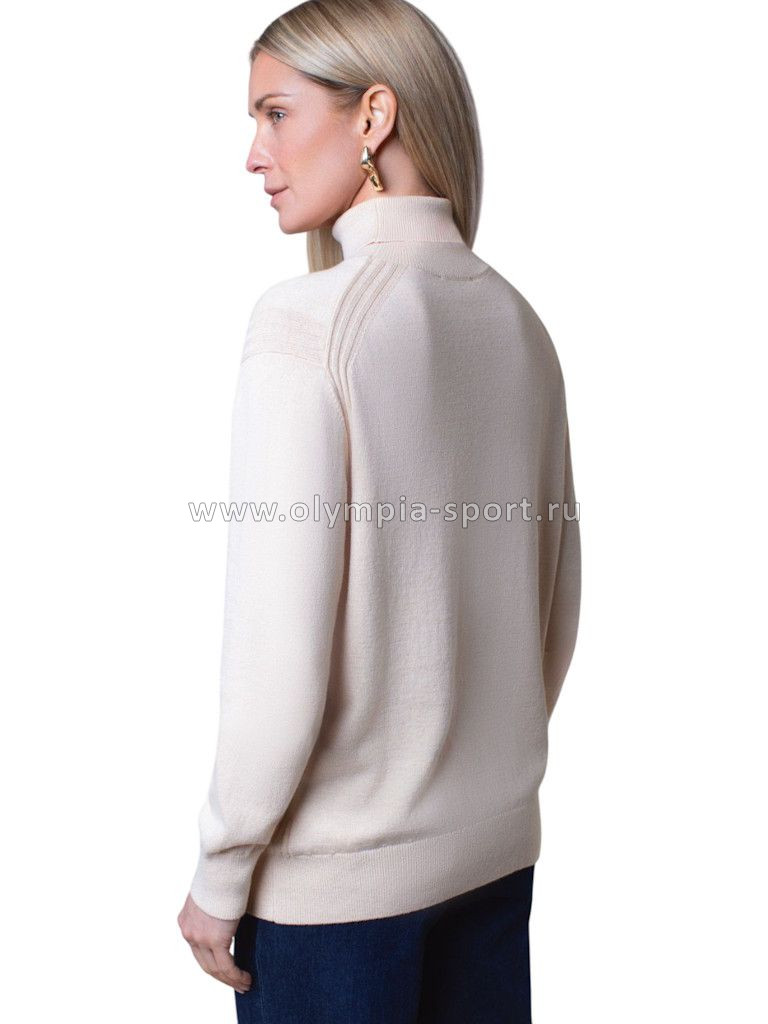 Свитер женский D34.199 бежевый меланж