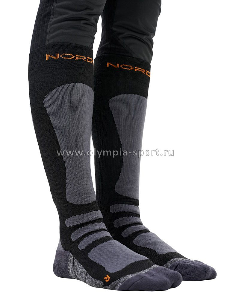 Носки Nordski Alpine Ski Black/Orange NSV769105
