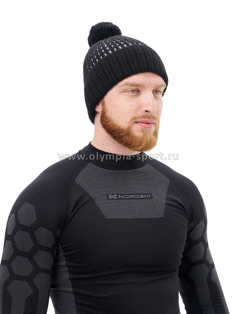 Шапка Nordski Alpine Black NSV739100 OS