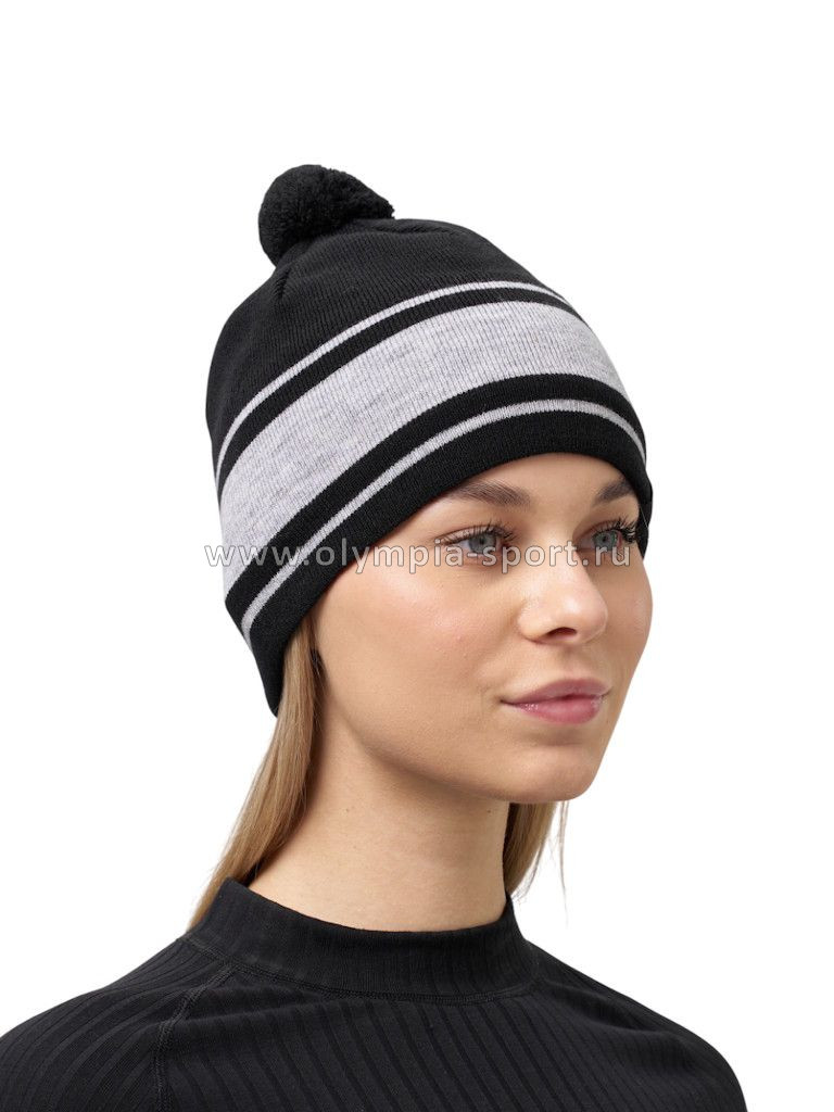 Шапка Nordski Tone Stripe Black NSV767100 OS